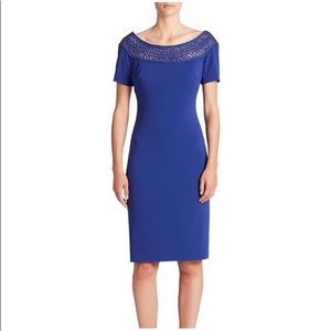 Blue cocktail dress